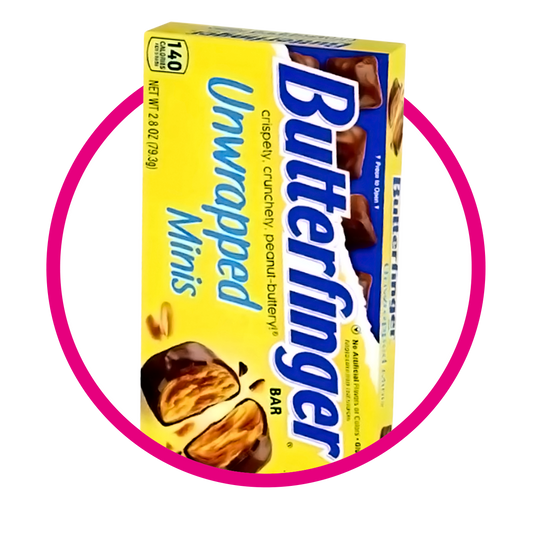 BUTTERFINGER UNWRAPPED MINIS CAJA 79.3GR