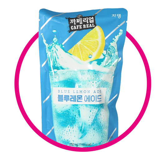 CAFE REAL BLUE LEMON JUICE BOLSA 230ML $%M