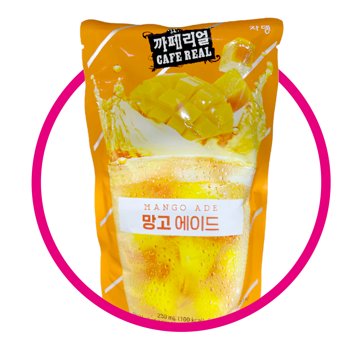 CAFE REAL MANGO JUICE BOLSA 230ML $%M