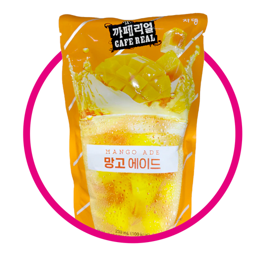 CAFE REAL MANGO JUICE BOLSA 230ML $%M