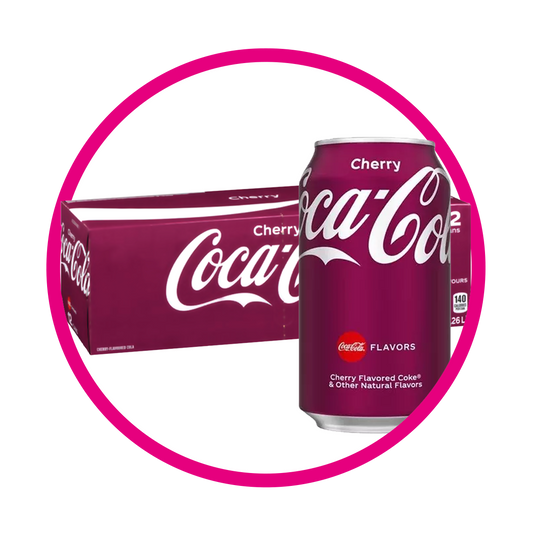 CAJA DE COCA CHERRY 12 LATAS