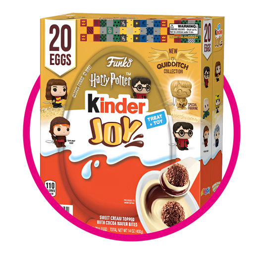 CAJA DE KINDER HARRY POTTER 20 PZS Bundle