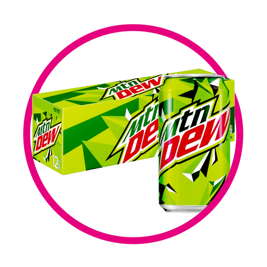 CAJA DE MTN DEW ORIGINAL 12 LATAS