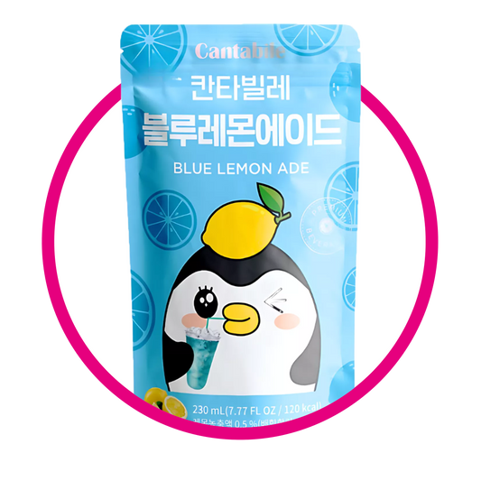 CANTABILE JUICE BLUE LEMON BOLSA 230 ML