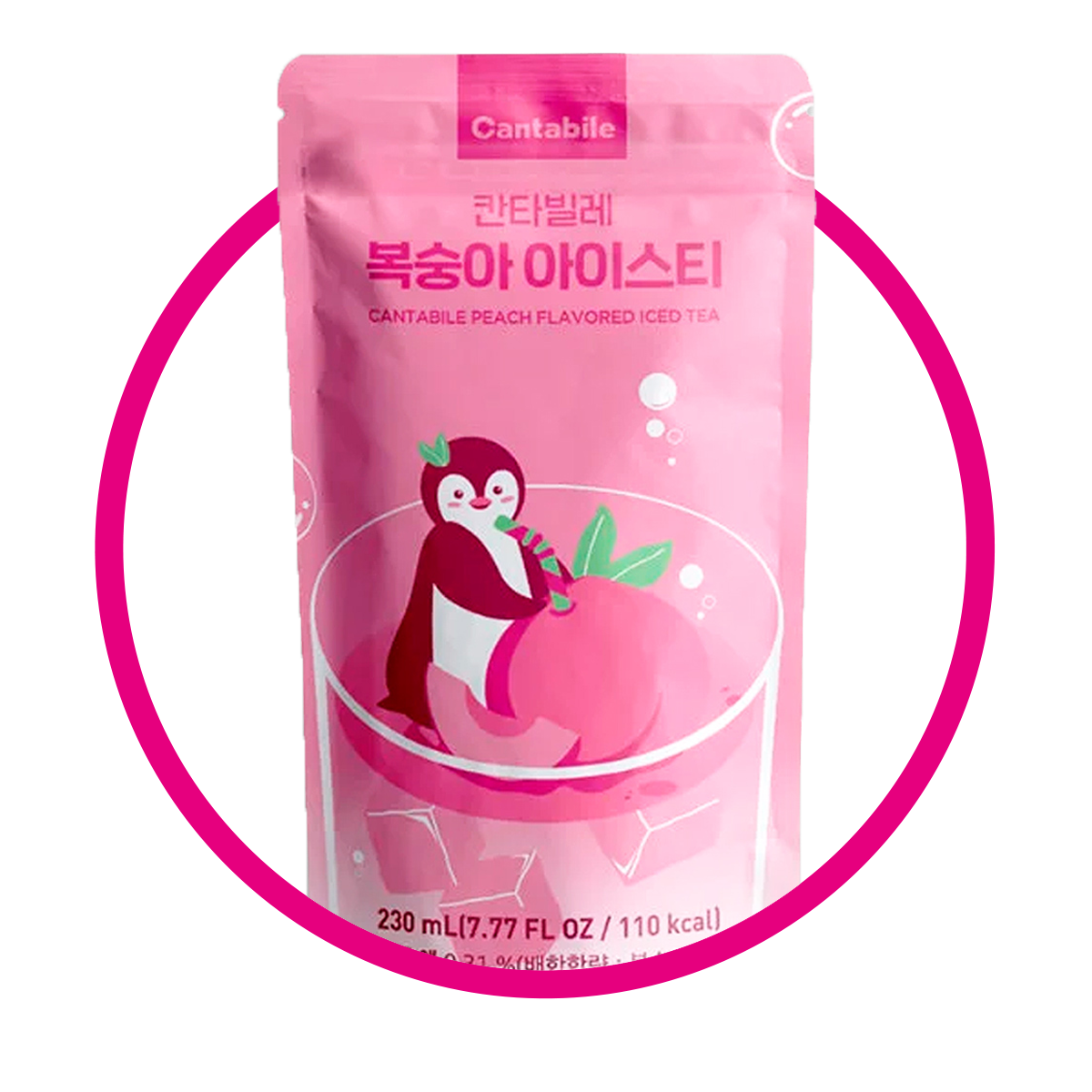 CANTABILE JUICE PEACH BOLSA 230 ML