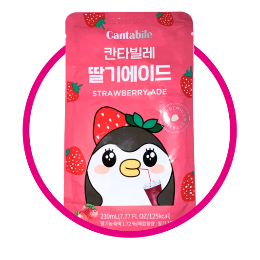 CANTABILE JUICE STRAWBERRY BOLSA 230 ML