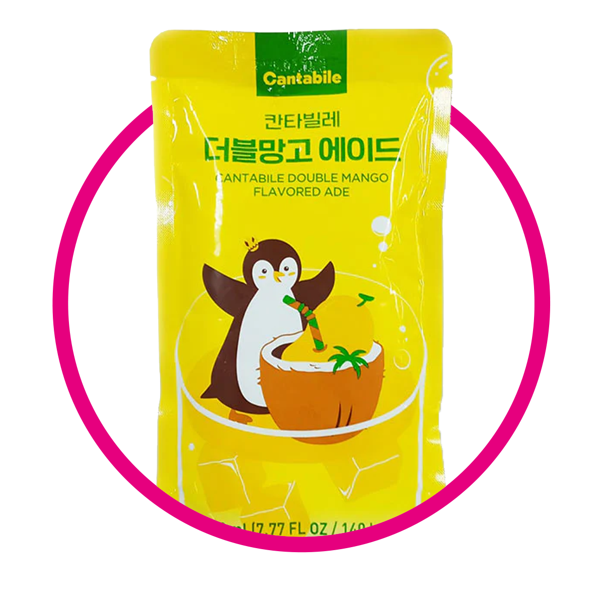 CANTABILE JUICE COCONUT MANGO BOLSA 230 ML