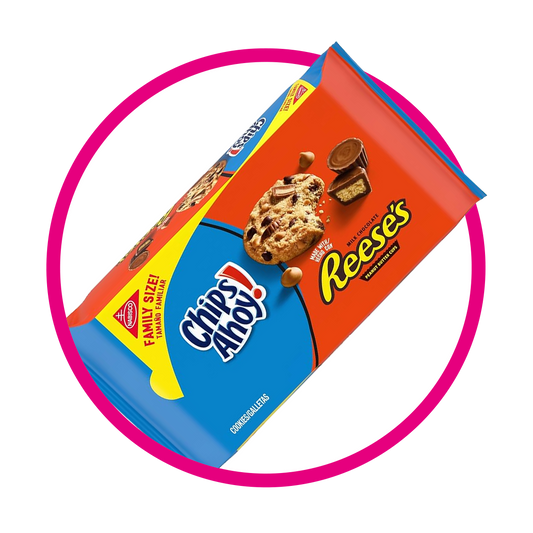 CHIPS AHOY CRUNCHY REESES COOKIE CAJA 403GR.
