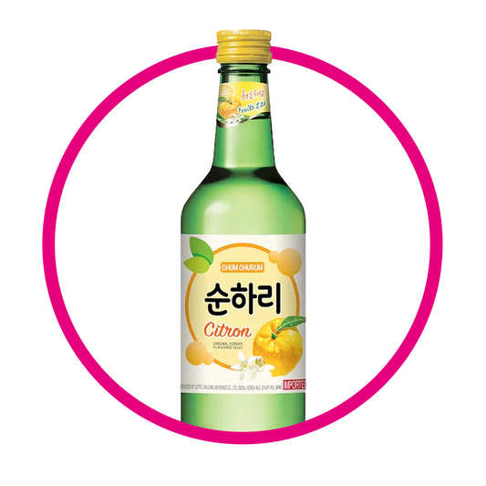 SOJU CITRON ALCHOLICA BOTELLA 360ML $%M