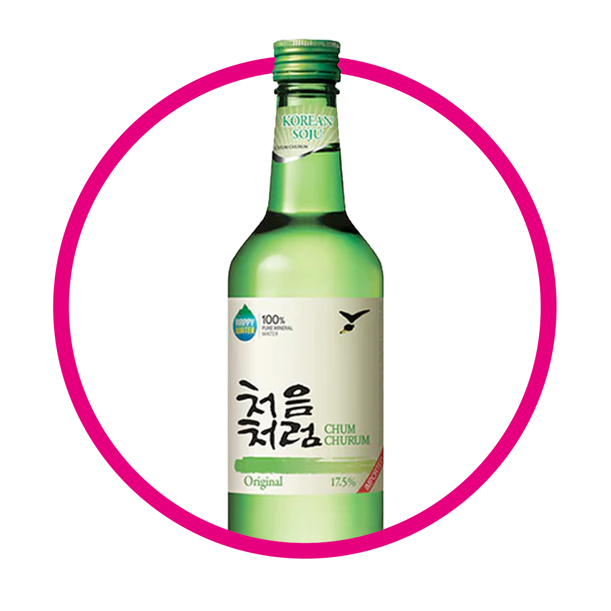 SOJU ORIGINAL ALCHOLICA BOTELLA 360ML