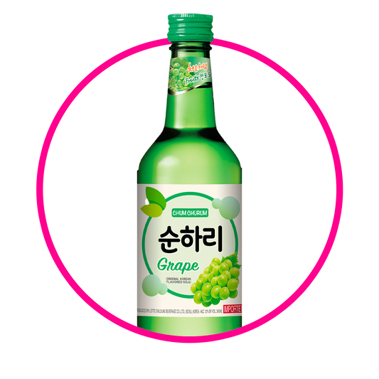 SOJU UVA ALCHOLICA BOTELLA 360ML