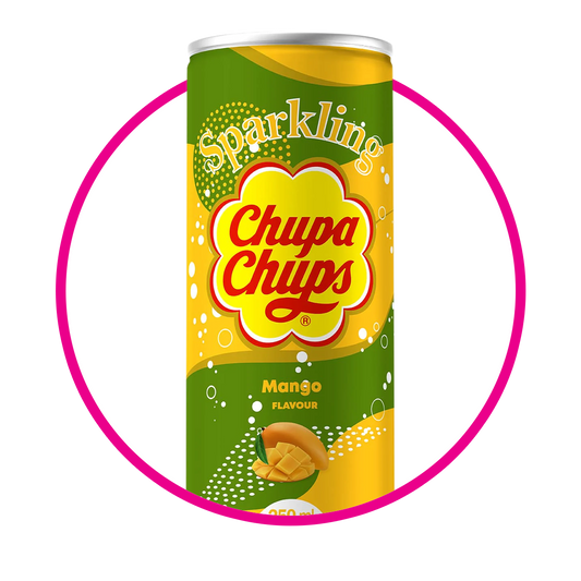 CHUPA CHUPS MANGO SODA LATA 250ML $%M
