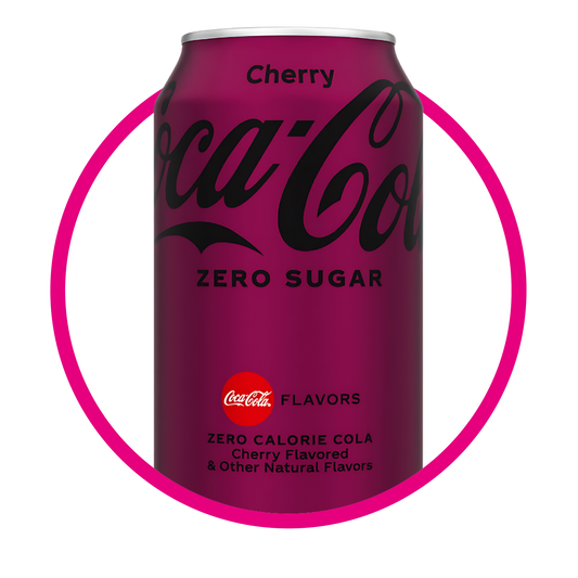 COCA COLA CEREZA ZERO AZUCAR 355ML