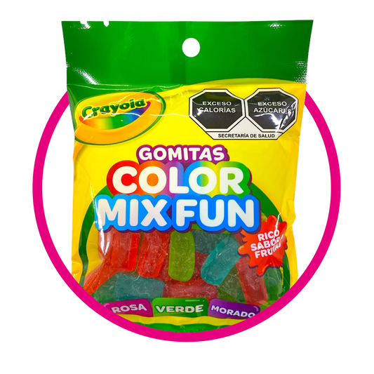 CRAYOLA YUMMY COLORS GUMMY BOLSA 80 GR