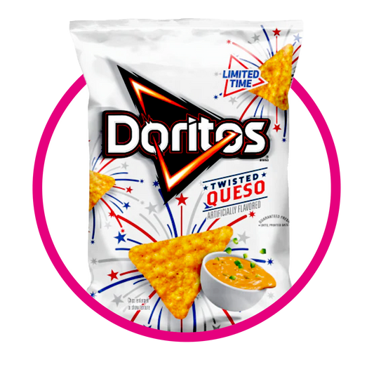 DORITOS TWISTED QUESO SNACKS BOLSA 255.1GR