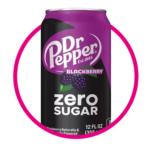 DR PEPPER BLACK BERRY ZERO SUGAR 355 ML