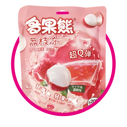 GELATINA LYCHEE JELLY GELATIN BOLSA 160GR