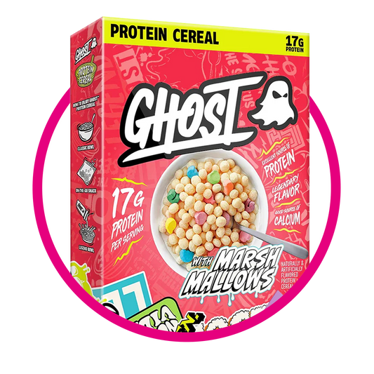 GHOST PEANUT MARSMELLOWS PROTEIN CEREAL CAJA 306GR