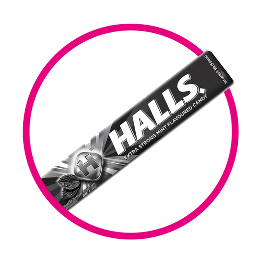 HALLS BLACK PAQUETE 34GR