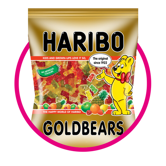HARIBO GOLD BEARS FRUTALES GUMMY BOLSA 80 GR