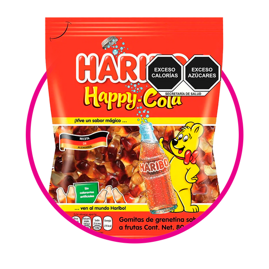 HARIBO HAPPY COLA GUMMY BOLSA 160G