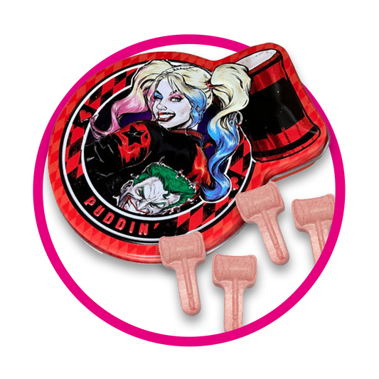 HARLEY QUEEN MAD LOVE SOUR CHERRY PILLBOX PIEZA&