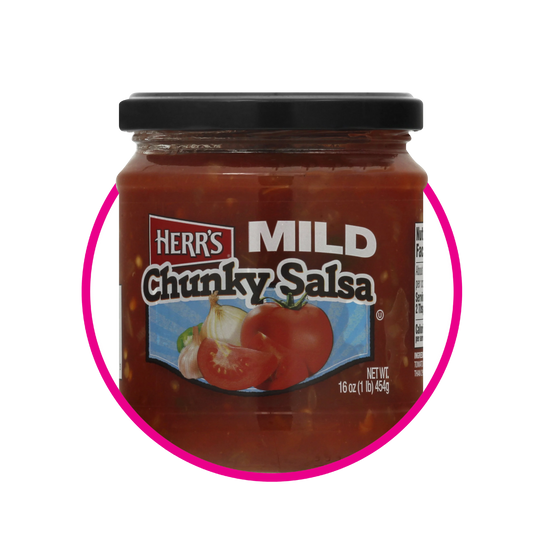 HERR´S CHUNKY SALSA DIP 454GR