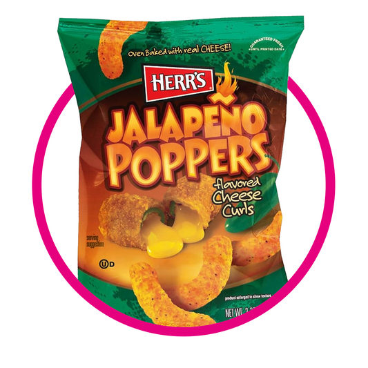 HERR´S QUESO JALAPEÑO SNACKS BOLSA 198GR