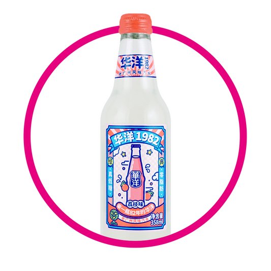 HUAYANG SODA LICHEE BOTELLA 358 ML