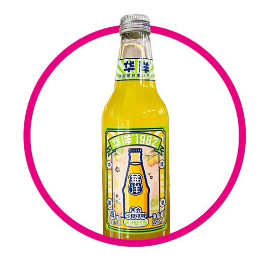 HUAYANG SODA PIÑA BOTELLA 358 ML