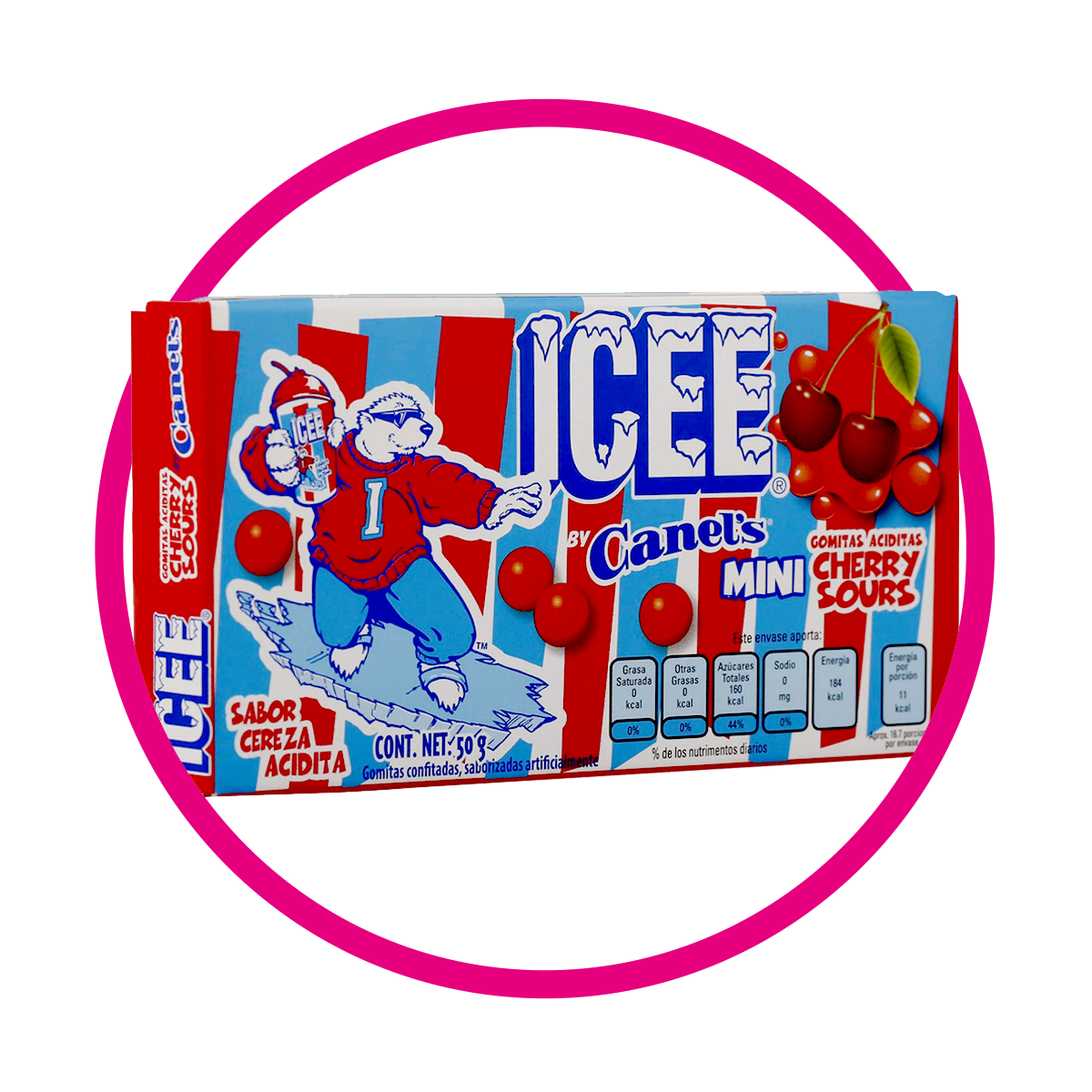 ICEE CEREZA SOUR CAJA 50G