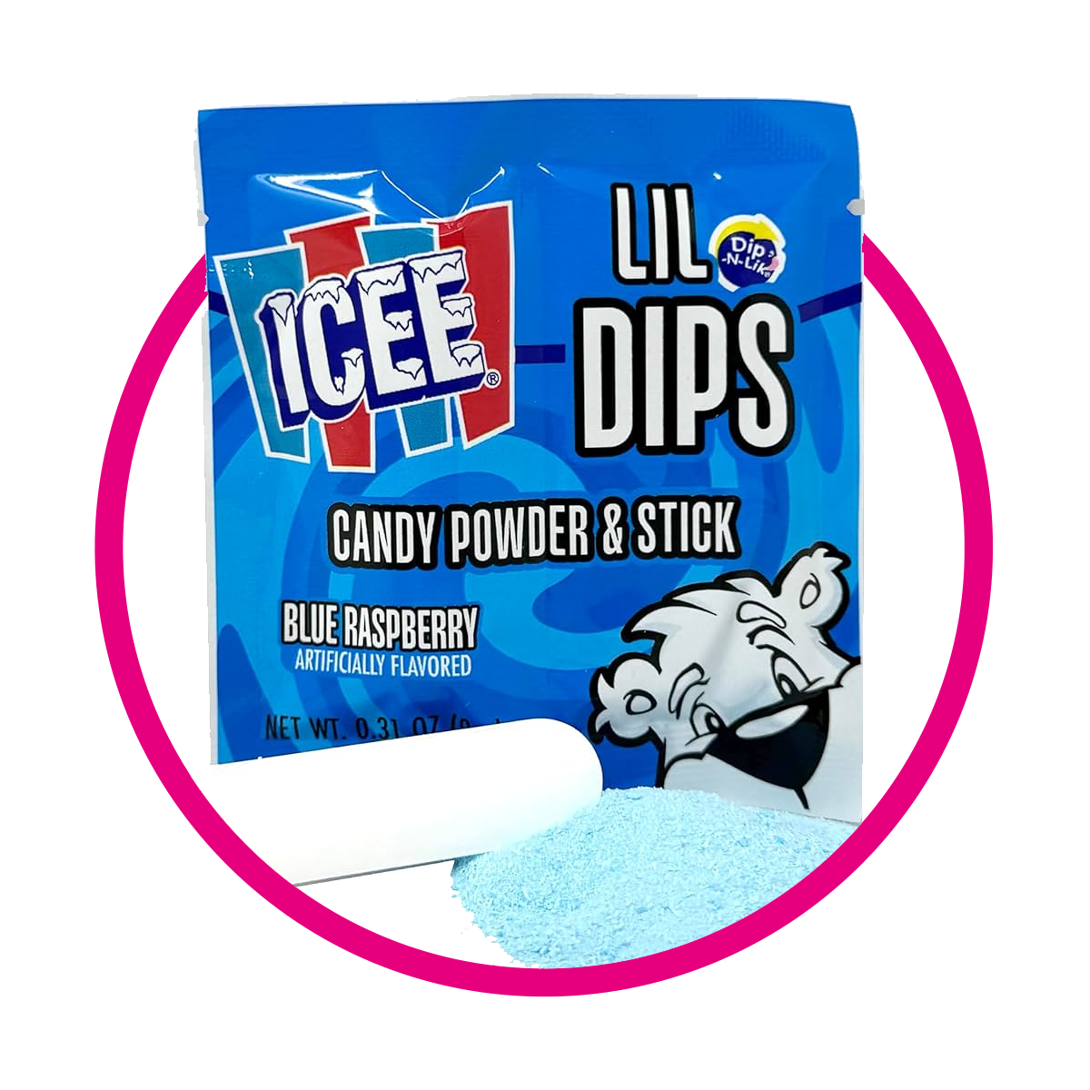 ICEE LIL DIPS MIX CARAMELO PIEZA 9G