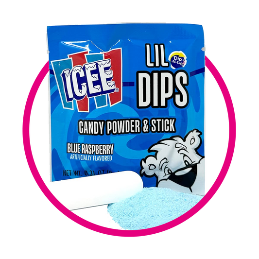 ICEE LIL DIPS MIX CARAMELO PIEZA 9G