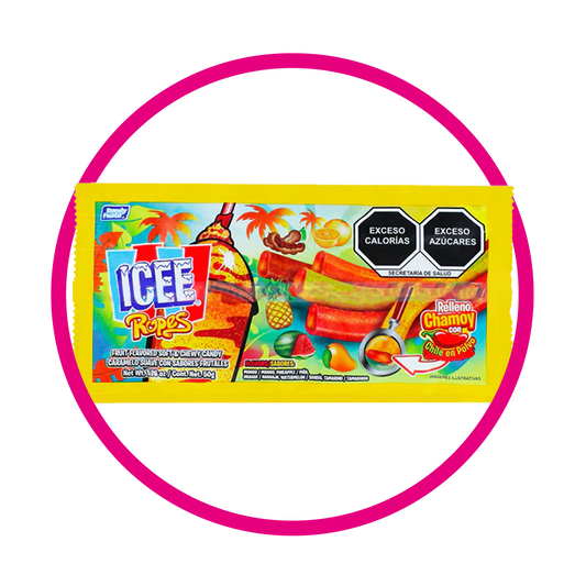 ICEE ROPES CHAMOY BOLSA 50GR