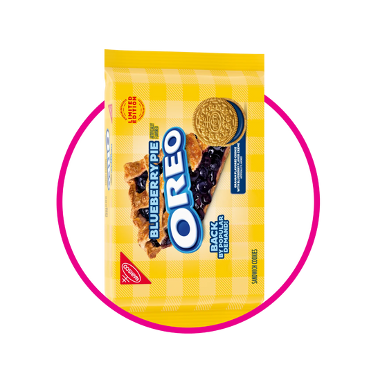NABISCO OREO BLUEBERRY PIE COOKIE CAJA 303GR