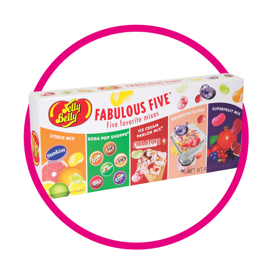 JELLY BELLY FABULOUS FIVE 120 G