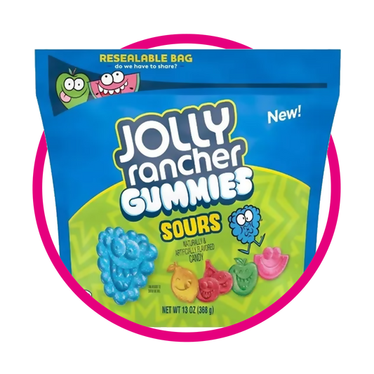 JOLLY RANCHER SOUR GUMMY BOLSA 368G
