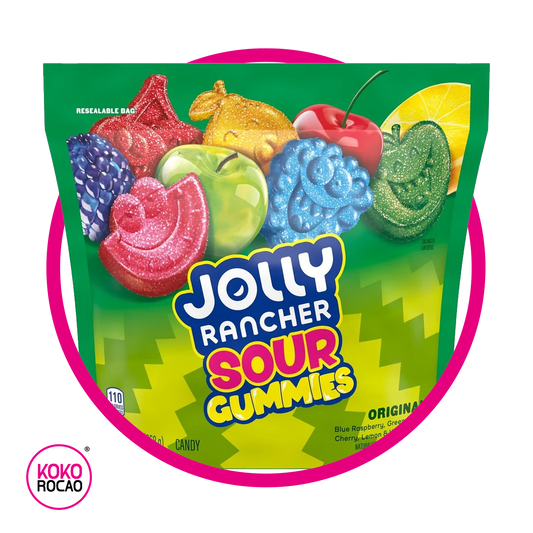 JOLLY RANCHER SOUR GUMMY BOLSA 368G