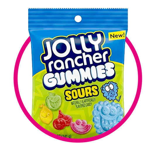 JOLLY RANCHER SOUR BOLSA GUMMY 141G $%M
