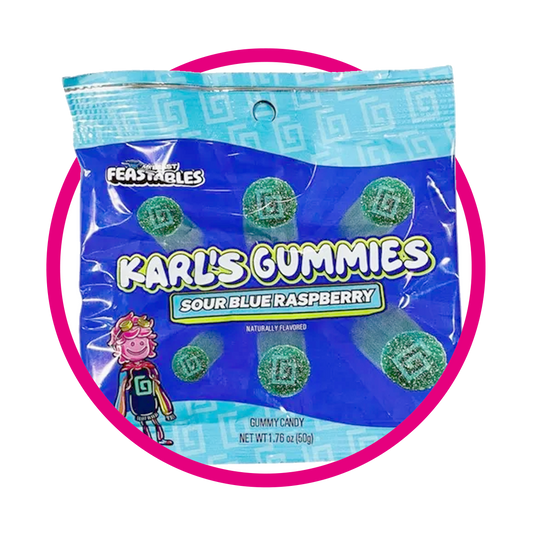 FEASTABLES KARLS BLUEBERRY GUMMY BOLSA 50G