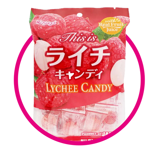 KASUGAI LYCHEE CANDY BOLSA 115G