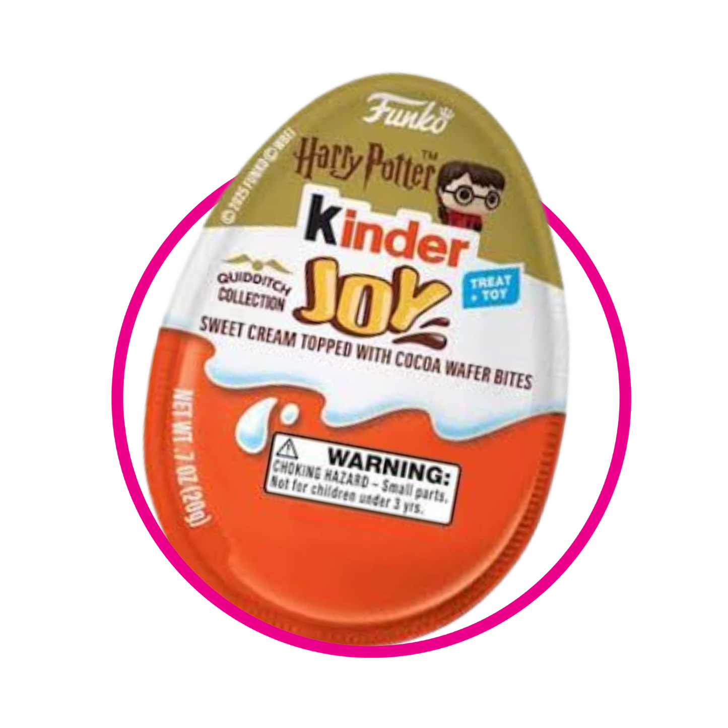 KINDER JOY FUNKO HARRY POTTER CHOCOLATE PIEZA 20GR
