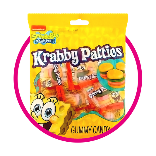 KRABBY PATTIES GUMMI CANDY BOLSA 72G