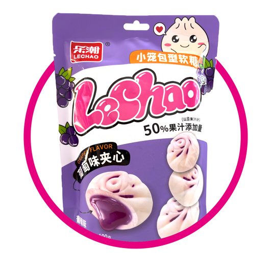 LECHAO XIAO LONG BAO SOFT BOLSA UVA 100GR $%M