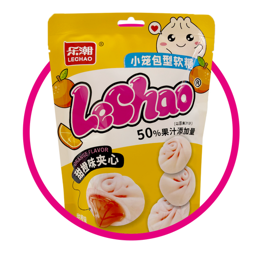 LECHAO XIAO LONG BAO SOFT BOLSA NARANJA 100 GR