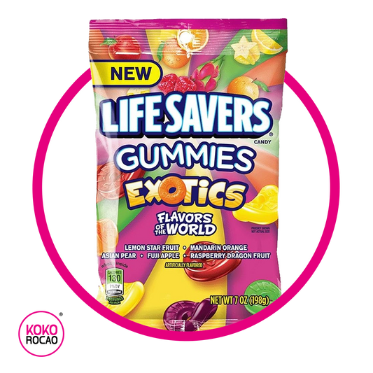 LIFESAVERS EXOTICS GUMMY BOLSA 198G