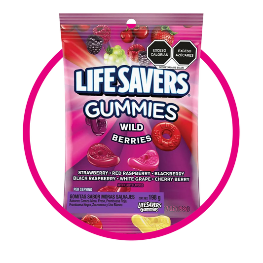 LIFESAVERS BERRIES GUMMY BOLSA 198G