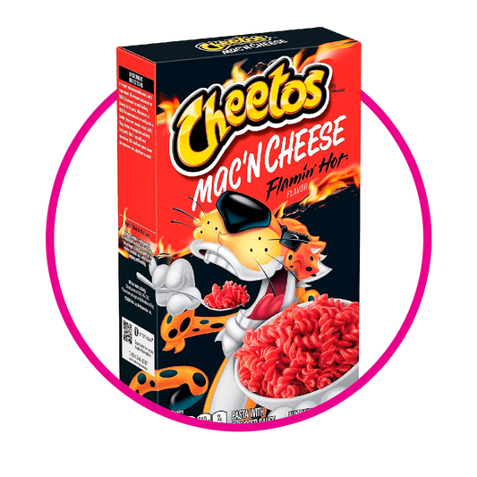 MACN CHEESE CHEETOS FLAMIN HOT CAJA 160G