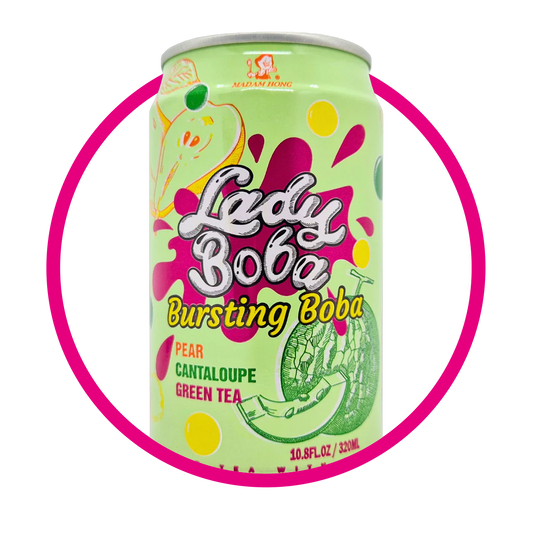 MADAM LADY BOBA PERA&MELON JUICE LATA 320 ML $%M