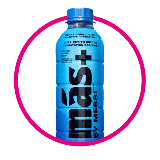 MAS+ BY MESSI BERRY COPA CRUSH BOTELLA 500 ML